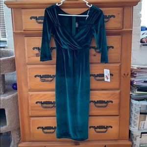 RockSteady Dresses - Green velvet dress RockSteady Dresses - Green velvet dress